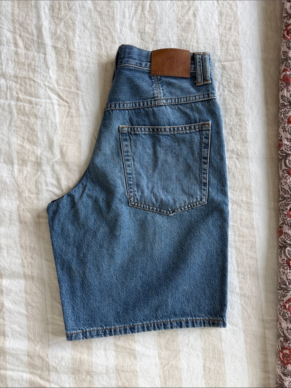 We The Free Denim Shorts - Medium Blue